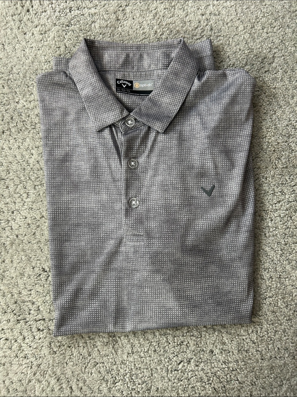 Callaway Men's Gray Polo